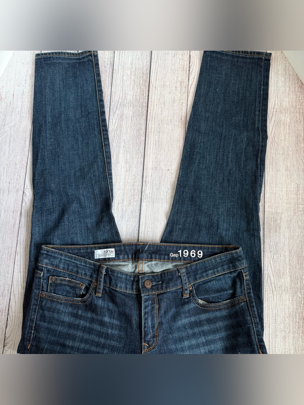 GAP Always Skinny Dark Wash Jeans 10 Ankle